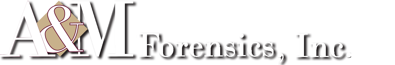 A&M Forensics, Inc. Logo